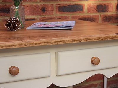 Cream coffee table